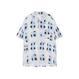 Ombre Watercolor Plaid Shirt