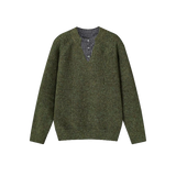 Fake Two Shirt Stitching Sweater