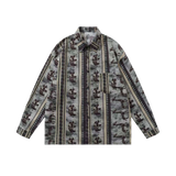 Exotic Elephant Print Shrit