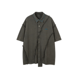 Astmmetry Fringe Shirt