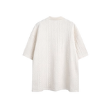 Embossed Summer Knit Top