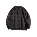 Texture Mohair Jeresy Cardigan