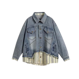 Shirt Stitching Denim Jacket