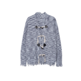 Fringe Buckle Cardigan