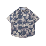 Flower Print Holiday Shirt