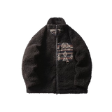 Exotic Faux Fur Coat