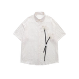 Emboss Flower Jacquard Shirt