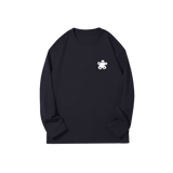 Flower Motif Monster Long Sleeves T