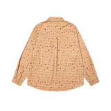 Cheerful Star Print Check Shirt