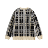 Mohair Check Cardigan