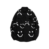 Happy & Sad Print Shirt