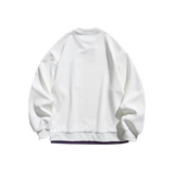 Contrast Color Pocket Sweat
