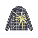 Splash Graphic Plaid Shirt