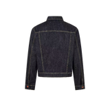 Contrast Button Denim Jacket
