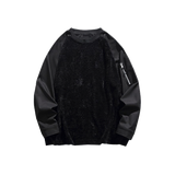 Fluffy Fur Stitching Sweat