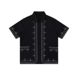 Embroidered Infinite Line Shirt