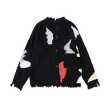 Colored Block Cardigan