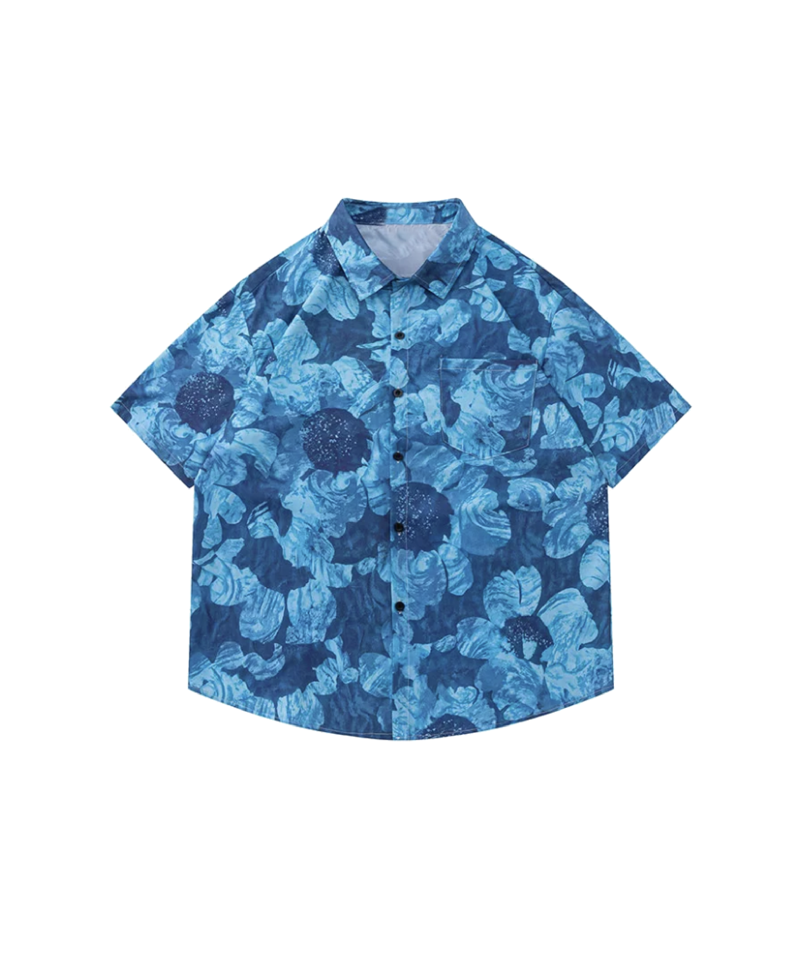 Flower Print Holiday Shirt