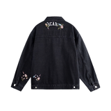 Retro Embroidery Denim Jacket