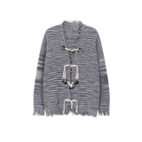 Fringe Buckle Cardigan