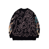 Dinosour Rock Star Knit