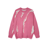 Broken Fringe Sweater