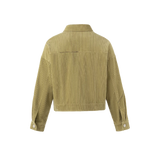 Cropped Corduroy Jacket