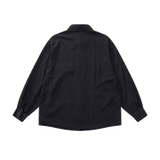 Asymmetrical Patch Pocket Loose Shirt