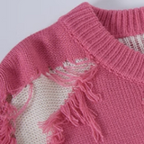 Broken Fringe Sweater
