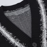 Visual Butterfly Jacquard Cardigan