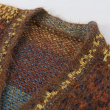 Exotic Mix Color Cardigan