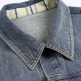 Shirt Stitching Denim Jacket