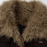 Cozy Fur Collar Down Coat