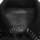 Fluffy Docking Baseball Jacket