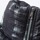 Stand Collar Tye Dye Coat