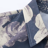 Flower Print Holiday Shirt