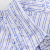 Tye Dye Broken Stripe Shirt