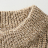 Round Collar Jeresy Sweater