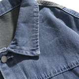 Cross Pocket Denim Shirt