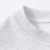Check Docking Round Collar Sweat