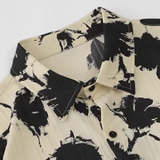 Vintage Flower Print Shirt