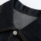 Double Pocket Denim Shirt Jacket