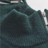 Double Zipper Sweater
