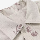 Botanical Print Cropped Jacket