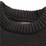 Round Collar Rib Style Sweater