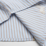 Contrast Block Shirt with Tie
