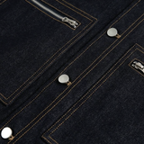 Double Pocket Denim Shirt Jacket