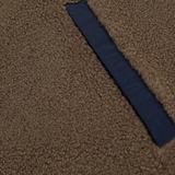 Balance Block Faux Fur Down Jacket