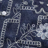 Floral Geometric Jacquard Shirt