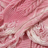 Broken Fringe Jeresy Cardigan